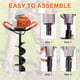 thumbnail image 4 of Perforadora de postes Prowoo 72CC a gasolina con brocas de 6" y 8", 4 of 6