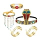 thumbnail image 1 of 5 Uds Accesorios De Disfraz Egipcio Disfraz Para Disfraces De Vacaciones De Halloween., 1 of 3