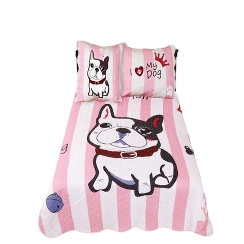 Genérico - Cubrecama Quilt Diseño 2 Plazas - Primavera Verano C6