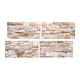 thumbnail image 5 of 4x Paneles De Pared De Papel Tapiz De Ladrillo 3D Calcomanías Impermeables Pegatinas De Pared De Ladrillo De Imitación, 5 of 5