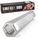thumbnail image 1 of Tubo ahumador de pellets, cubo ahumador portátil de acero inoxidable de 12 pulgadas, apto para cualquier parrilla o ahumador, ahumado en caliente o frío para barbacoa., 1 of 5