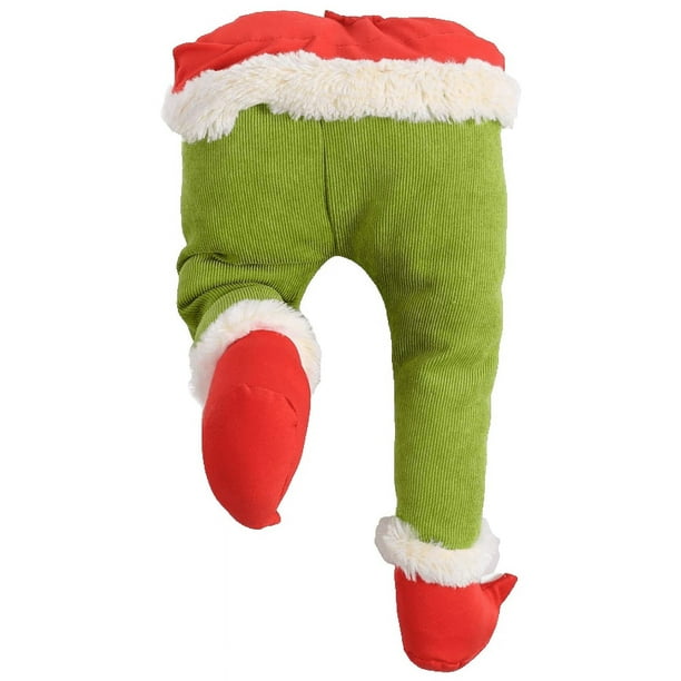 1pc, Festive Christmas Thief Burlap Pose - Perfect for Holiday Decorations and Photoshoots