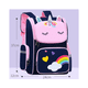 thumbnail image 2 of Mochila Escolar Unicornio Infantil Niñas 3d Arcoiris Azul Rosa, 2 of 4