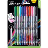 Rotuladores Bic Intensity Fineliner, Punta Media, 0,7 Mm, 10 Unidades