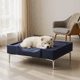 thumbnail image 1 of Cama de Mascotas - Talla M EXTRA (50x75 cm) / Pata Cromada 15 cm (Negro), 1 of 3