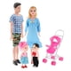 thumbnail image 2 of Juego De Mu?ecas Familiares Papá Mamá Embarazada Hija Hijo Bebé Para Juguetes Educativos Regalo, 2 of 5