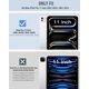 thumbnail image 2 of Funda TiMOVO 28 cm Transparente Pro 11" M5/M4, 2 of 8