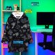 thumbnail image 5 of Sudadera Con Capucha Para Niños Y Adolescentes Mayores De 14 Años Forro Polar Portátil, 5 of 6