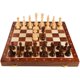 thumbnail image 3 of Juego de ajedrez LuckyWish de madera de nogal de 15 pulgadas con tabla de almacenamiento, 3 of 6