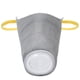 thumbnail image 1 of Mascarilla protectora PM2.5 para mascotas con correa ajustable, antivaho, transpirable (gris, talla S, 1 unidad), 1 of 8