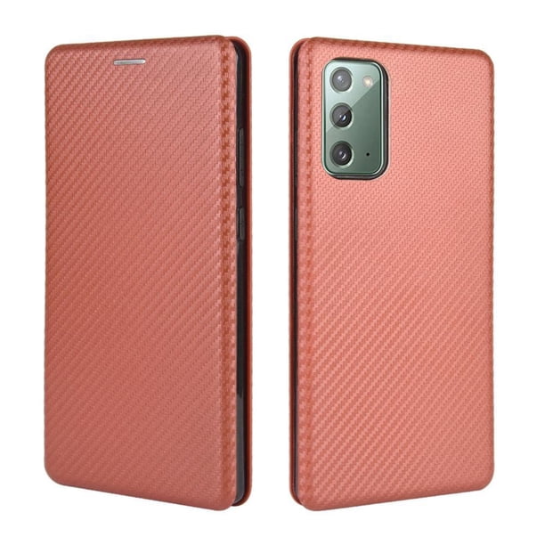 Funda Flip para FOXDOCK Samsung Galaxy note20 - Funda magnética de negocios, funda protectora delgada