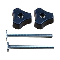 Magideal - Pernos De Riel En T De Servicio Pesado Perillas Accesorios Universales Dispositivo De Bloque De Ranura En T Abrazaderas De Sujeción Abrazadera De Riel