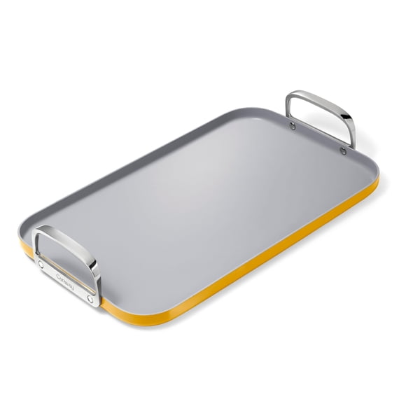 Plancha Caraway 48x30 cm Antiadherente de Doble Quemador