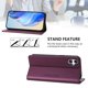 thumbnail image 3 of Funda Billetera con Soporte para Samsung Galaxy A05/M05 4G Bloqueo RFID Plegable Violeta, 3 of 6