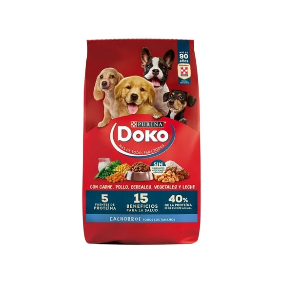 Doko Para Perros Cachorros 19,5 Kg. (todos Los Tamaños)
