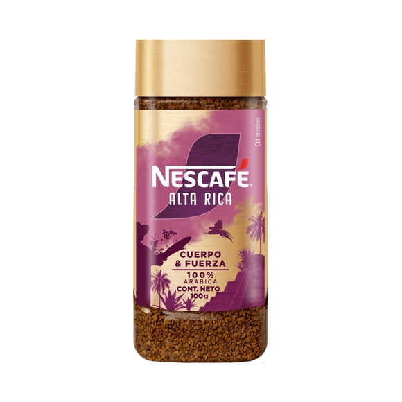 Café Liofilizado Fina Selección Alta Rica Frasco, 100 gr