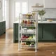 thumbnail image 1 of Carrito Organizador Frutero 5 Niveles Metalico Blanco Multiusos Para Cocina Y Almacenamiento, 1 of 3