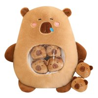 Bothyi - Carpincho De Peluche De Juguete De Dibujos Animados De Carpincho Suave De Peluche Para Niños Regalos De Cumpleaños Marrón