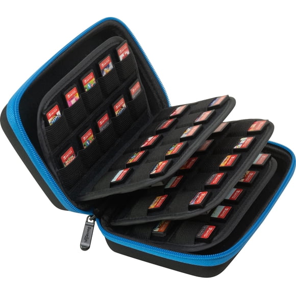 Funda de juego ButterFox 64 para Nintendo Switch Negro/Azul