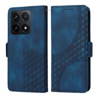Carcasa Foxdock Xiaomi 14T Pro De Cuero Pu, Diseño Acolchado Clásico, Protección Contra Caídas Y Rayones