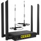 thumbnail image 1 of Router WiFi HOSAYA 4G LTE con SIM, 32 usuarios, RJ45x4, 12 V/5 V, 1 of 8