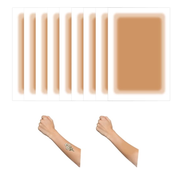 Parche de cobertura para tatuajes AUSFUMY impermeable y transpirable 10 uds