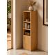 thumbnail image 4 of Librero Esquinero Organizador con Puerta Estilo Minimalista 33x30x120cm Estructura Reforzada, 4 of 7