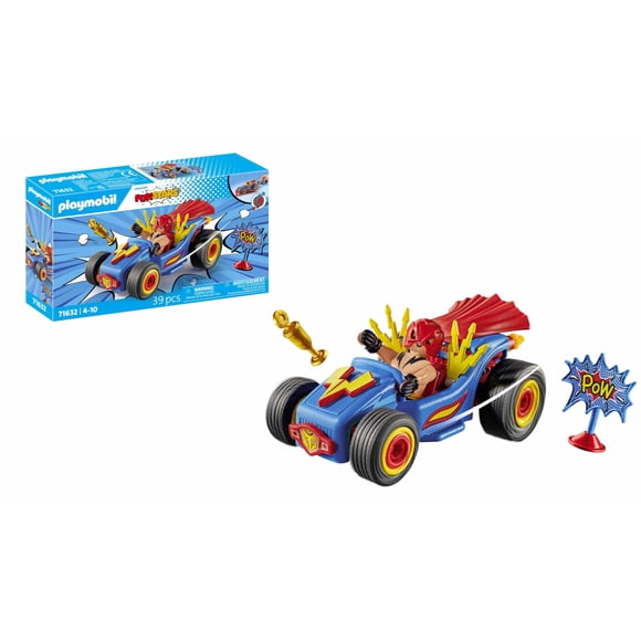 Playmobil Funstars: Luchador de Carreras
