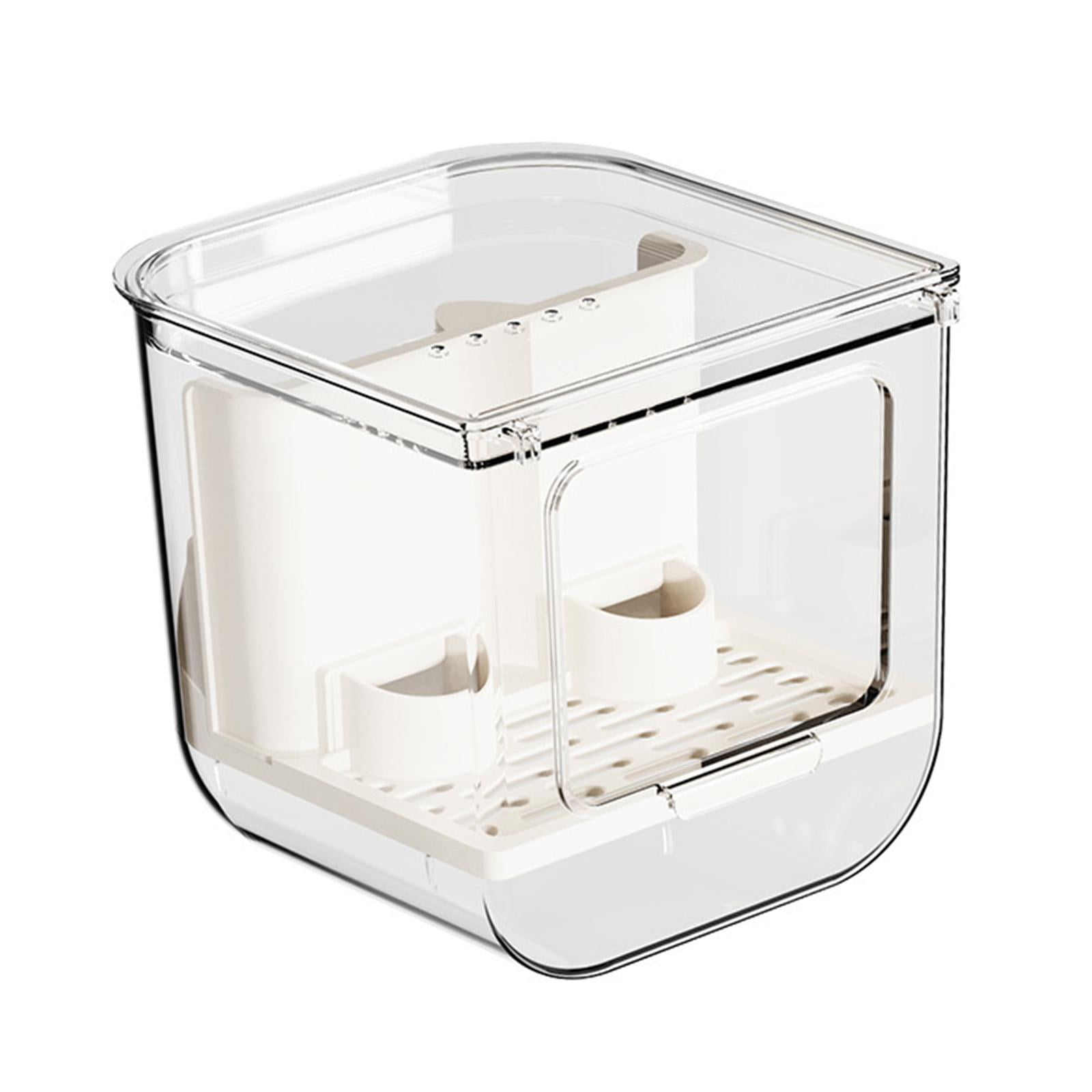 Ioensy - Comedero Automático Para Loros, Dispensador De Comida Para Pájaros Pequeños, Periquitos, Pinzones.