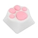 thumbnail image 5 of Tapas De Teclas De Teclado De Almohadilla De Patas De Gato De Gatito De Silicona ABS Personalizadas Blanco, 5 of 5