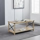 thumbnail image 2 of Mesa de Centro de Madera con Estilo Granero, 2 of 3