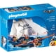 thumbnail image 1 of Barco pirata Toy Playmobil 5810 con cañón, flotante, 84 piezas, 1 of 5