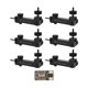 thumbnail image 1 of Soporte Stealth Cam Eco Paquete de 6 Tubo de Acero con Pivot Negro, 1 of 9