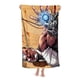 thumbnail image 3 of Cyborg Toalla de playa de secado rápido con diseño temático, regalo para mujeres y niñas, ideal para cumpleaños, fans, amantes de la música, uso en la playa o al aire libre, 78 × 180 cm, 3 of 6