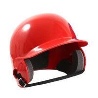 Magideal - Casco De Bateo De Béisbol, Casco De Sóftbol, Accesorios De Lanzamiento, Doble Protección Auditiva Transpirable Para Juegos Al Aire Libre, Partidos Y Rojo