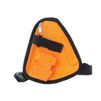 Bothyi - Chaleco Para Walkie-Talkie Con Radio Bidireccional, Bolsa Para El Pecho, Para Talleres, Deportes Y Senderismo, Color Naranja