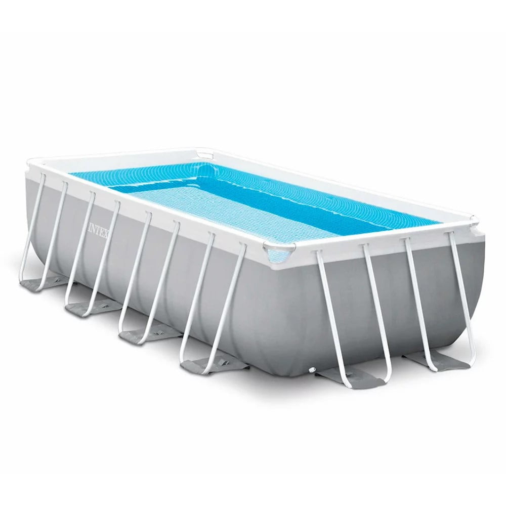 Intex - Piscina Estructural Prisma Frame Set 400x200x122 Cm + Bomba + Escalera