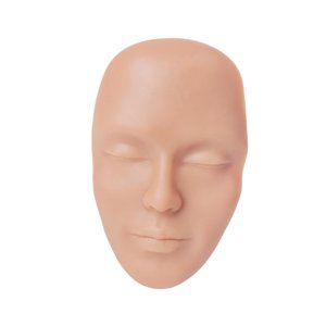 Ioensy - Silicona Práctica Cara Cejas Suave Delineador De Ojos Labios Cabeza Cejas Práctica Piel Piel Normal