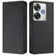 thumbnail image 4 of Funda Billetera con Soporte para Xiaomi Poco F6 Bloqueo RFID Plegable Negro, 4 of 6