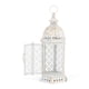 thumbnail image 2 of Farol Zingz & Thingz vintage con diseño hexagonal, tamaño pequeño, blanco, 2 of 8