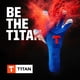 thumbnail image 4 of Guantes de Portero T1TAN Alien Gravity Azul Talla 7, 4 of 7