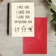 thumbnail image 4 of Tarjeta de aniversario Cheerin Funny Love Humorous de 13 x 21 cm con sobre, 4 of 6