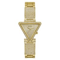 Reloj Guess G-Link Para Mujer, Esfera Color Champán En Tono Dorado, 34 Mm