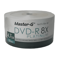 Master G - Dvd R 8X C Logo Platinum 4 7Gb 50 Unidades