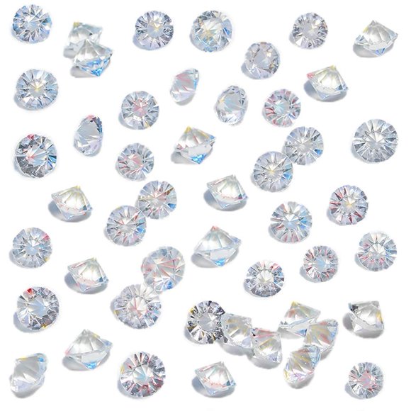 500 minidiamantes de cristal transparente Hansgo de Fake Crystals