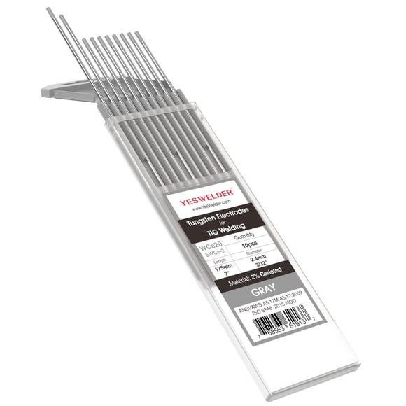 Electrodo De Tungsteno Para Soldadura Tig 2% Ceriado 3 2 Mm