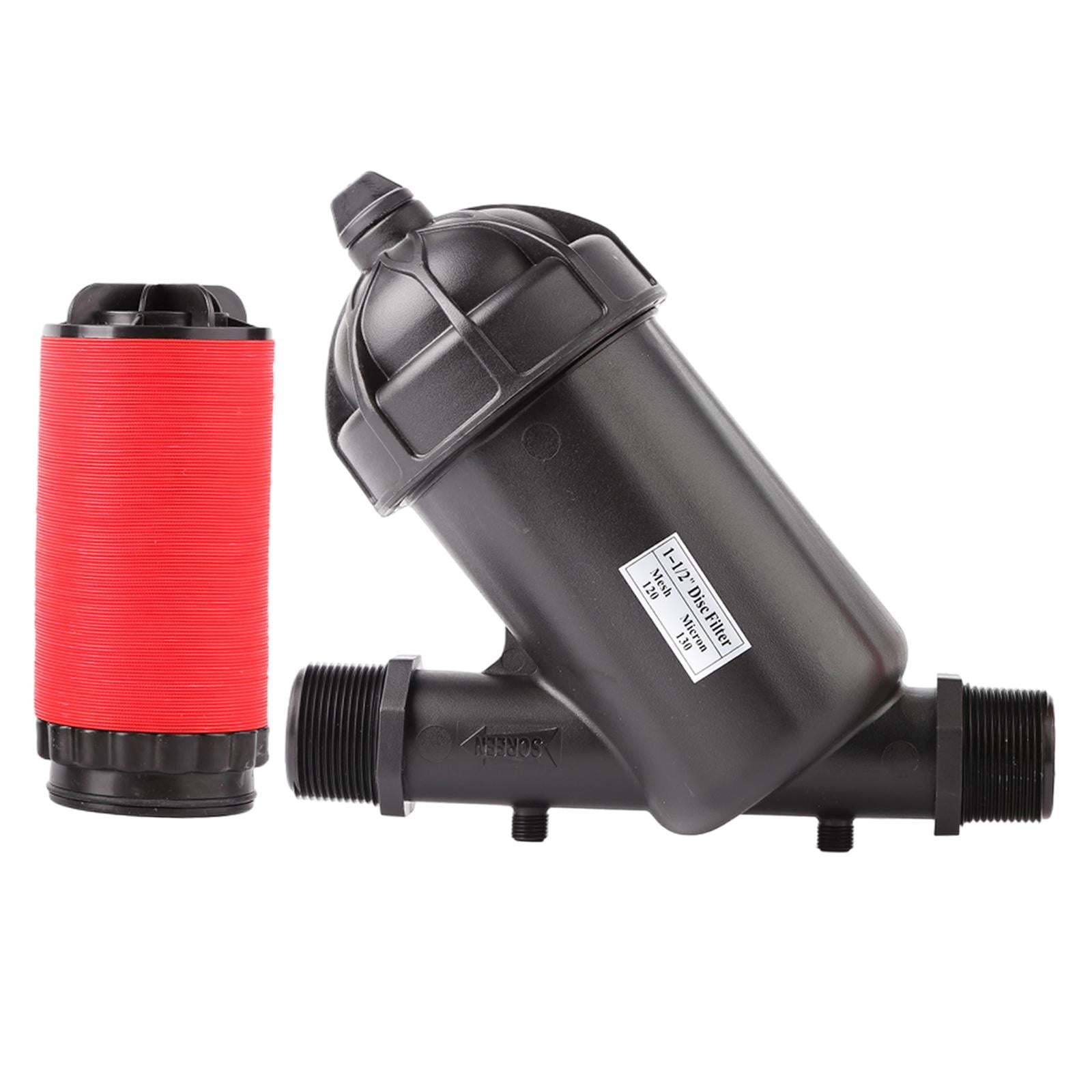 Bothyi - Filtro De Riego Por Goteo, Filtro De Agua De 1-1/2 Pulgadas Para Riego De Césped, Invernadero, Hogar