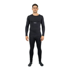 Hardwork - Conjunto Primera Capa Hw Patagonia Spandex Negro