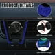 thumbnail image 5 of Soporte de Cristal Ajustable para Teléfono de Coche - Soporte de Salpicadero para Ventilación de Aire, Soporte Universal para Teléfono Móvil de Vehículo - Azul, 5 of 6