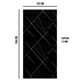 thumbnail image 4 of Plancha Decorativa PVC UV Negro Mármol Raize 244x122cm 25mm, 4 of 6